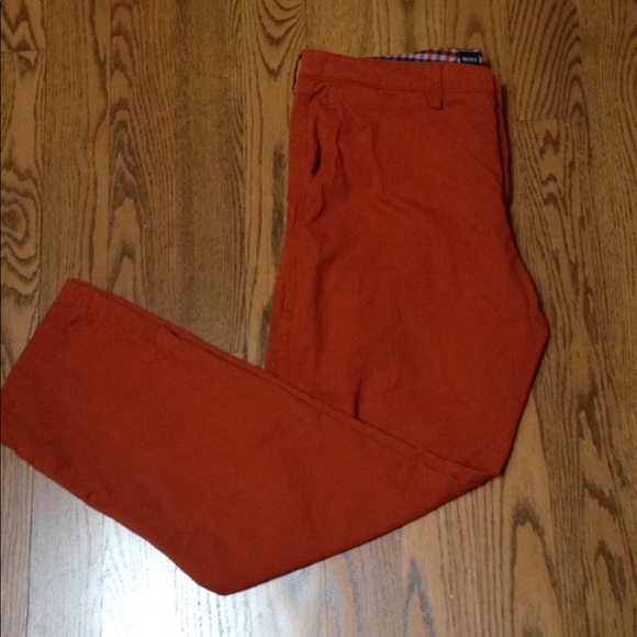Hugo Boss Men's Orange Pants - Picture 11 of 12
